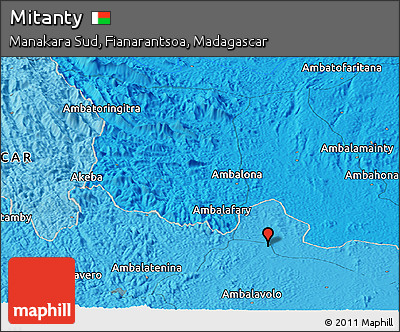 Political Panoramic Map of Mitanty