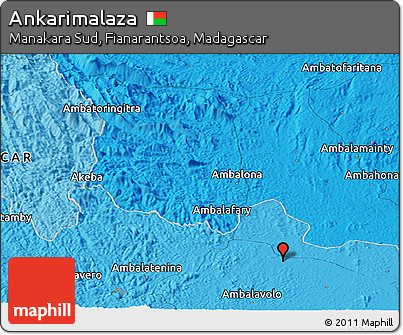 Political Panoramic Map of Ankarimalaza