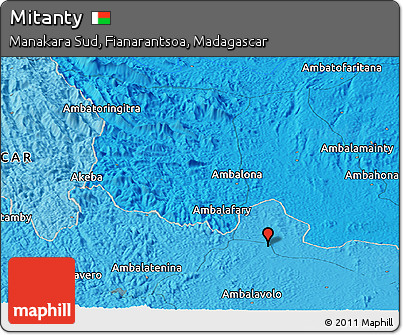 Political Panoramic Map of Mitanty