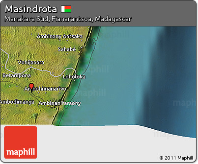 Satellite 3D Map of Masindrota