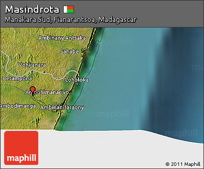 Satellite 3D Map of Masindrota