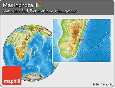 Physical Location Map of Masindrota