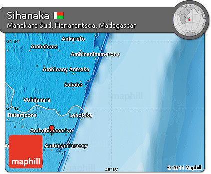 Political Map of Sihanaka