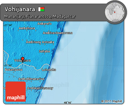 Political Map of Vohijanara