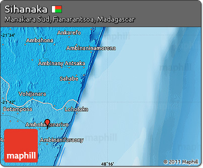 Political Map of Sihanaka