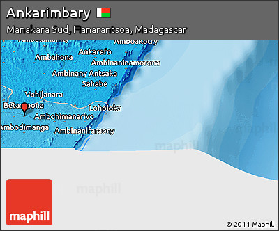 Political Panoramic Map of Ankarimbary