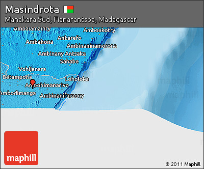 Political Panoramic Map of Masindrota