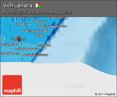 Political Panoramic Map of Vohijanara