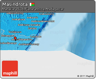 Political Panoramic Map of Masindrota