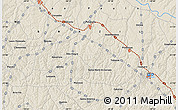 Shaded Relief Map of Tobiaras