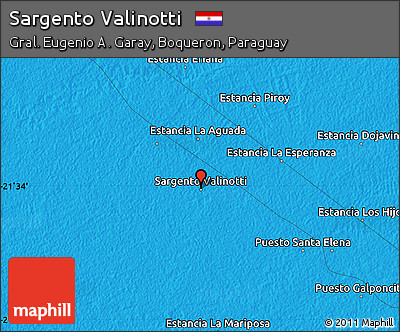 Political Map of Sargento Valinotti