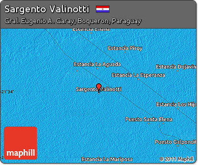 Political Map of Sargento Valinotti