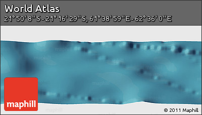Satellite Panoramic Map of the Area around 21° 33' 19" S, 62° 7' 30" E