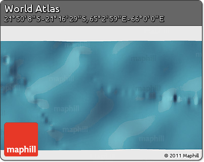 Satellite 3D Map of the Area around 21° 33' 19" S, 65° 31' 30" E
