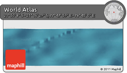 Satellite Panoramic Map of the Area around 21° 33' 19" S, 78° 16' 30" E