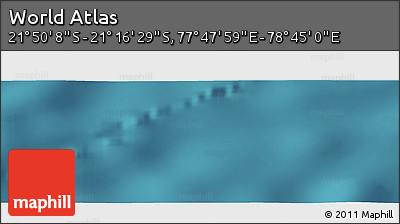 Satellite Panoramic Map of the Area around 21° 33' 19" S, 78° 16' 30" E