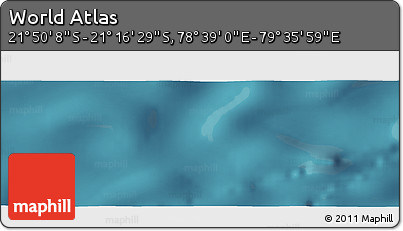 Satellite Panoramic Map of the Area around 21° 33' 19" S, 79° 7' 30" E