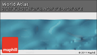 Satellite Panoramic Map of the Area around 21° 33' 19" S, 79° 7' 30" E