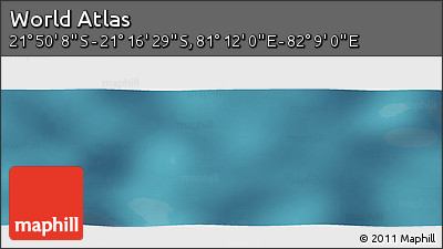 Satellite Panoramic Map of the Area around 21° 33' 19" S, 81° 40' 30" E
