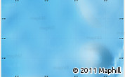 Shaded Relief Map of the area around 21° 33' 19" S, 82° 22' 30" W