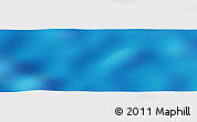 Shaded Relief Panoramic Map of the area around 21° 33' 19" S, 83° 22' 30" E