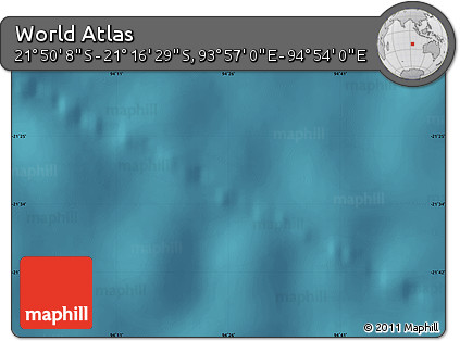 Satellite Map of the Area around 21° 33' 19" S, 94° 25' 30" E