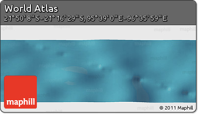 Satellite Panoramic Map of the Area around 21° 33' 19" S, 96° 7' 30" E