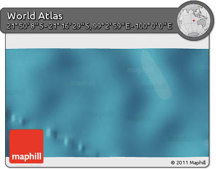 Satellite 3D Map of the Area around 21° 33' 19" S, 99° 31' 30" E