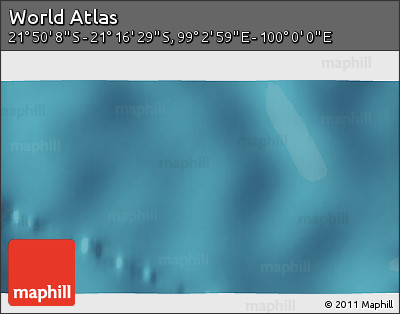 Satellite 3D Map of the Area around 21° 33' 19" S, 99° 31' 30" E