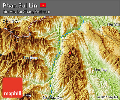 Physical 3D Map of Phan Sui Lin