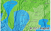 Political Map of the area around 22° 23' 25" N, 103° 37' 30" W