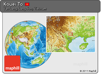 Physical Location Map of Kouei To