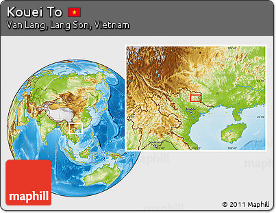 Physical Location Map of Kouei To