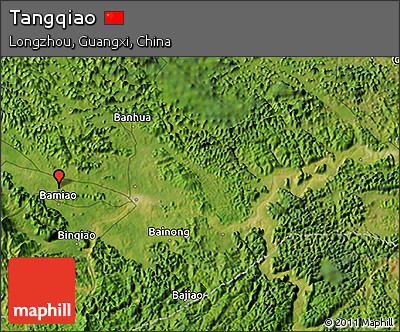 Satellite 3D Map of Tangqiao