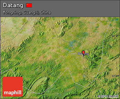 Satellite Map of Datang
