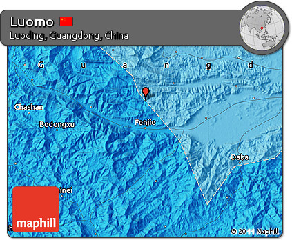 Political Map of Luomo