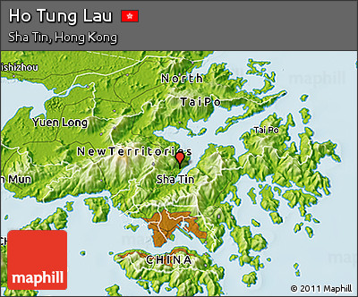 Physical 3D Map of Ho Tung Lau