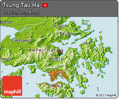 Physical 3D Map of Tsung Tau Ha
