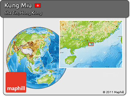 Physical Location Map of Kung Miu