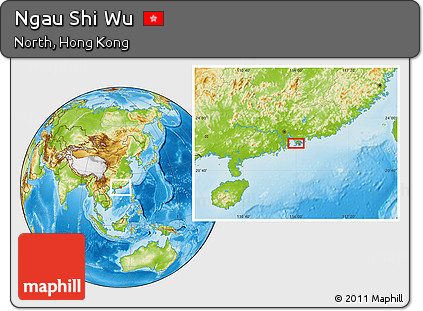 Physical Location Map of Ngau Shi Wu