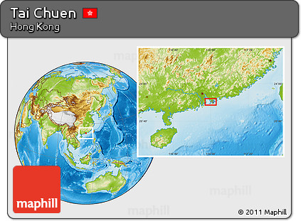 Physical Location Map of Tai Chuen