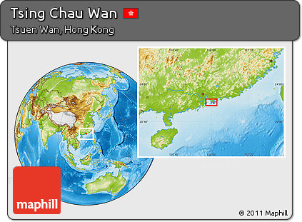Physical Location Map of Tsing Chau Wan