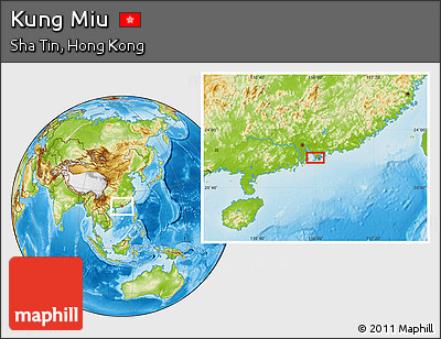 Physical Location Map of Kung Miu