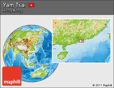 Physical Location Map of Yam Tsai