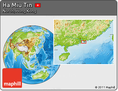 Physical Location Map of Ha Miu Tin
