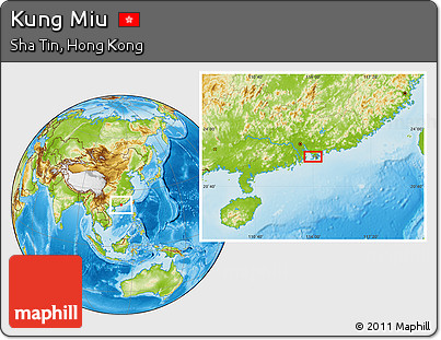 Physical Location Map of Kung Miu