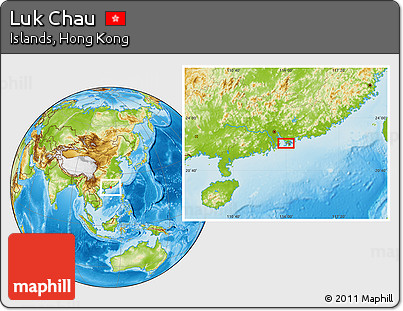 Physical Location Map of Luk Chau