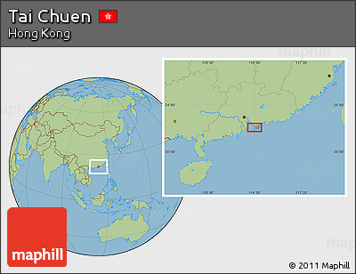 Savanna Style Location Map of Tai Chuen
