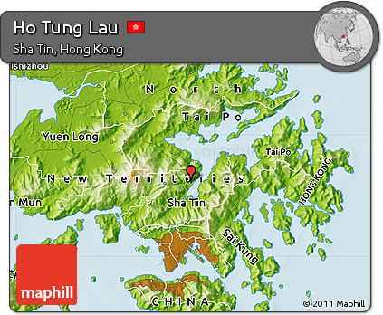Physical Map of Ho Tung Lau