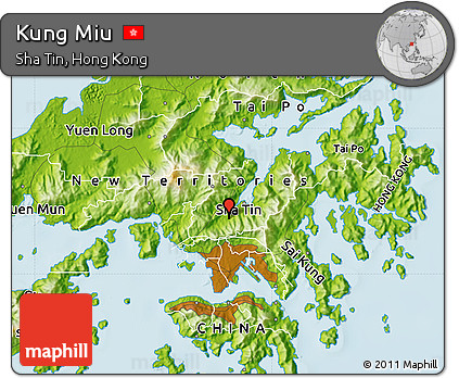Physical Map of Kung Miu